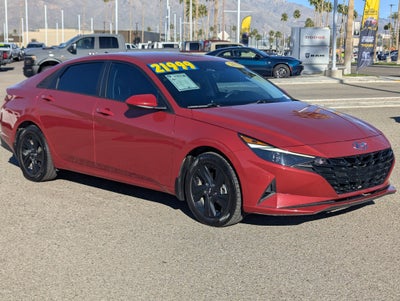 2022 Hyundai Elantra Hybrid Blue