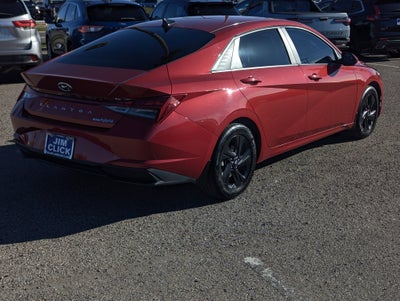 2022 Hyundai Elantra Hybrid Blue