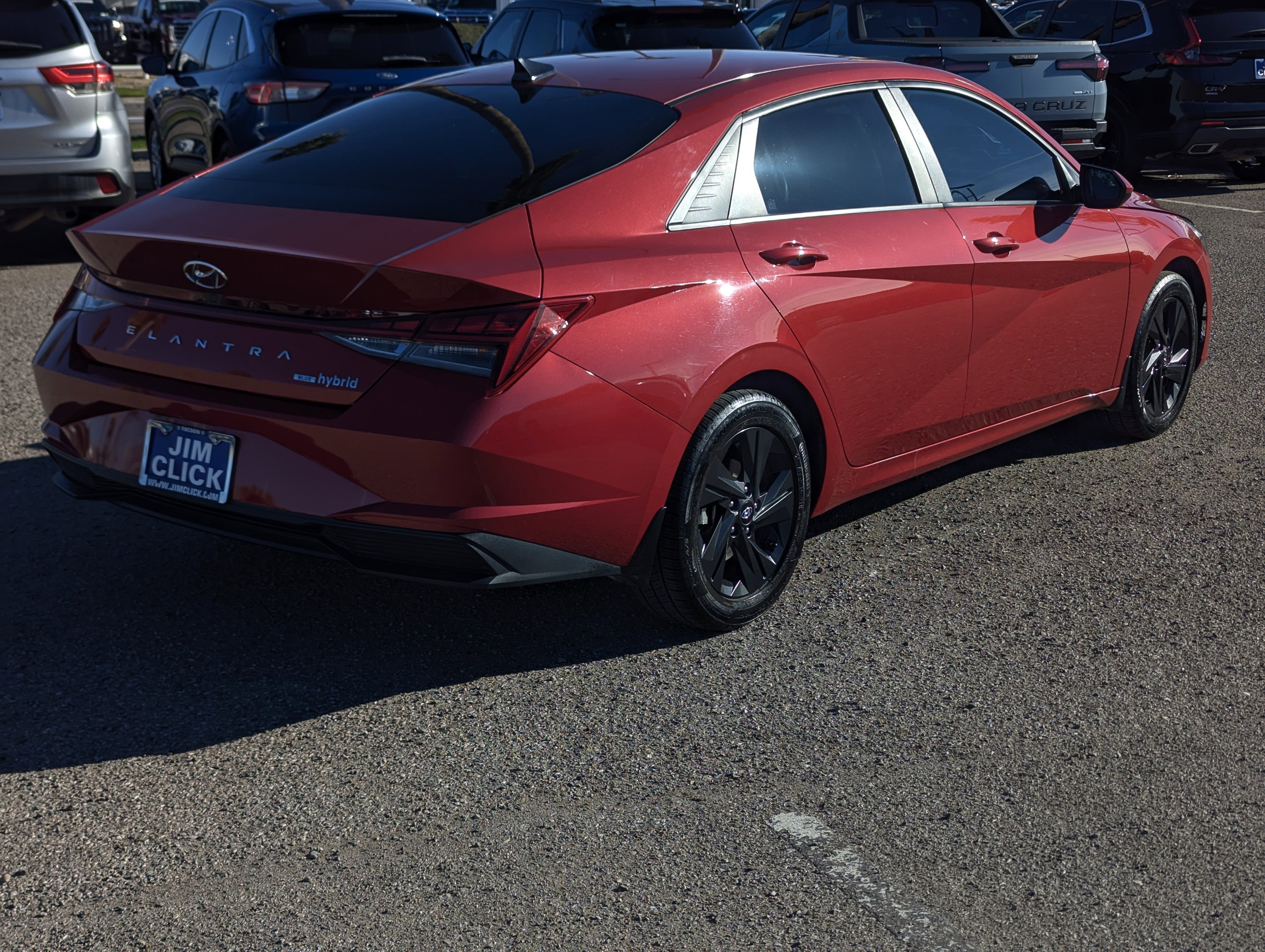 2022 Hyundai Elantra Hybrid Blue