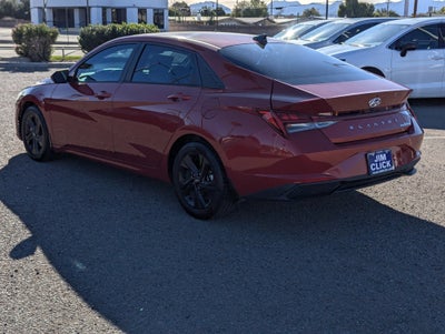 2022 Hyundai Elantra Hybrid Blue