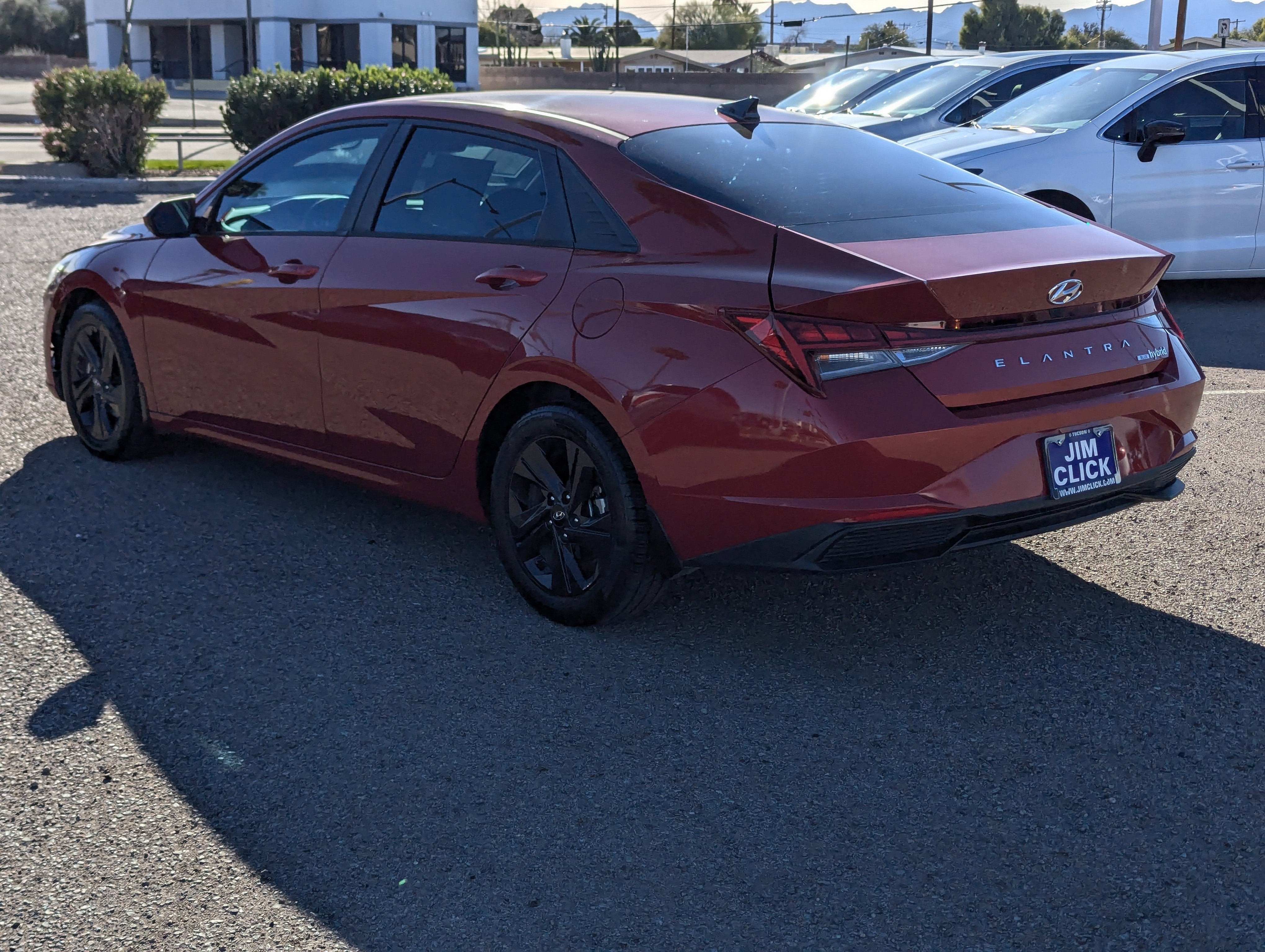2022 Hyundai Elantra Hybrid Blue